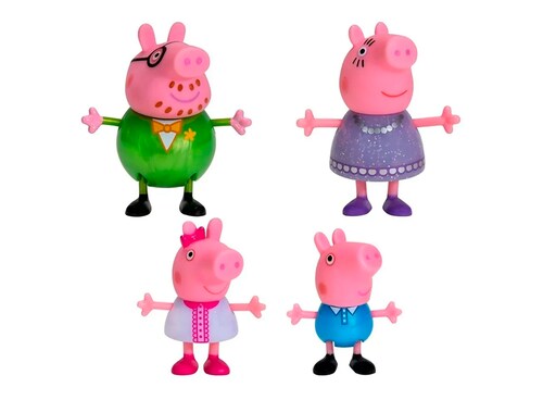 Peppa Pig Fancy Family 4pz