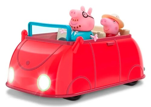 Peppa Pig Carro Rojo con luz y sonido