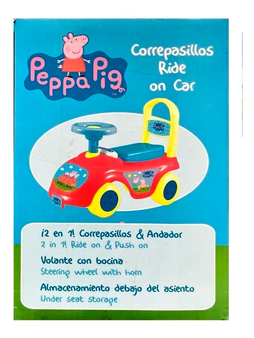 Moto correpasillos best sale peppa pig