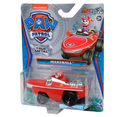 Paw Patrol Marshall Lancha True Metal