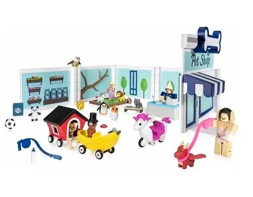 Roblox Adopt Me Pet Store 40 Pza Tienda Mascotas.