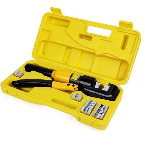 Pinza Hidraulica Ponchadora Con 8 Pares