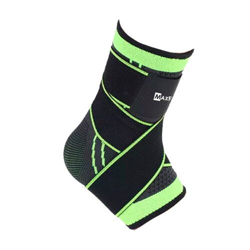 Par De Tobillera De Compresión Ajustable Con Cintas MAXFIT HH007