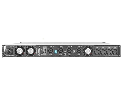 Amplificador De Audio Bunker Tx-12000  12000w 4 Canales 