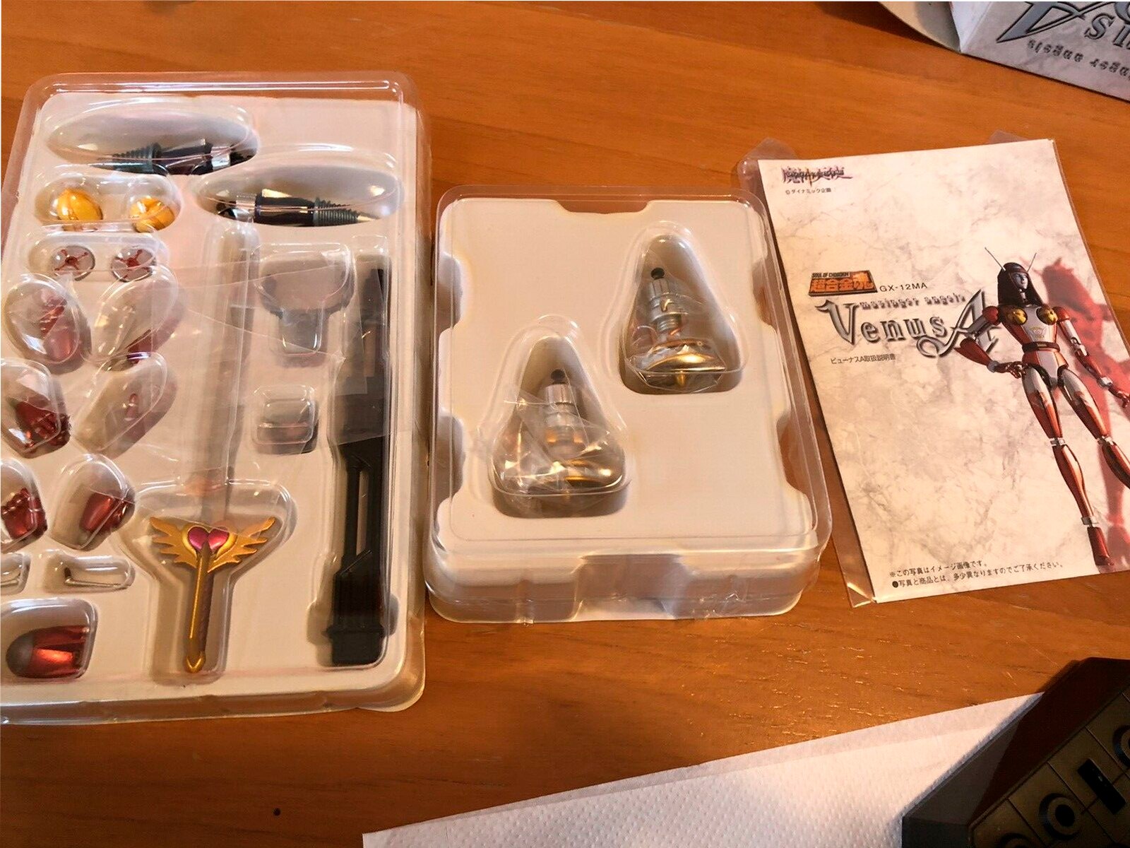 SOC Mazinger Angels MA GX-11 Dianan A, GX-08 Aphrodai A, GX-09 Minerva