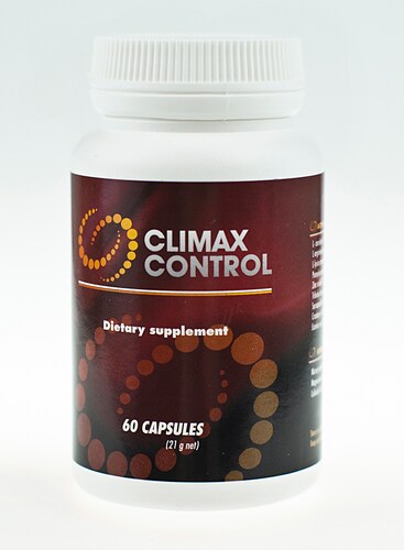 CLIMAX CONTROL  CAPSULAS PARA TENER MÁS DE 30 MINUTOS DE SEXO POTENCIADOR SEXUAL 