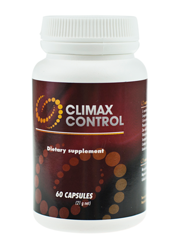 CLIMAX CONTROL  CAPSULAS PARA TENER MÁS DE 30 MINUTOS DE SEXO POTENCIADOR SEXUAL 