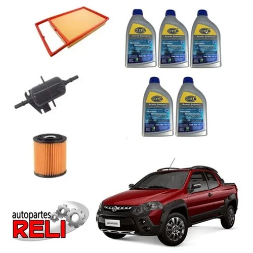 Kit De Afinación Dodge Ram 700 2014-2019 Aceite Sintetico