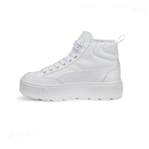 Tenis Casual Puma Karmen Mid blanco/mujer 385857 01