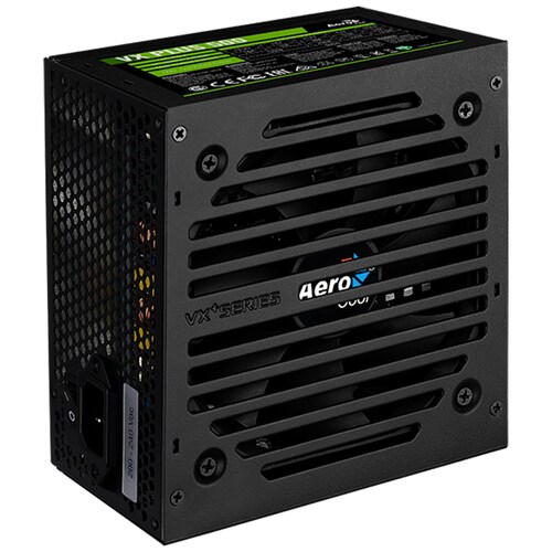 Fuente de Poder 500W AEROCOOL VX PLUS 500 Ensamble PC Gamer OEM 