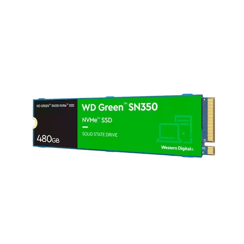 Unidad SSD M.2 Western Digital WD Green SN350 NVMe, 480GB