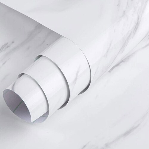 Vinil Adhesivo Para Muebles O Muros Tipo Mármol Anti Aceite