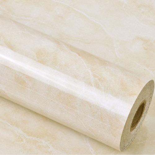 Vinil Adhesivo Para Muebles O Muros Tipo Mármol Anti Aceite