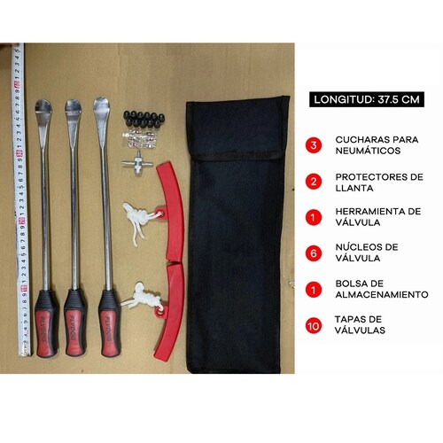 Kit De Palanca Desmontar Llantas Motocicleta Bicicleta