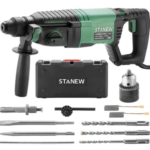 Taladro Rotomartillo Stanew 26d Set 800w Sds Plus.