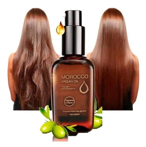 Aceite De Argán Morocco 50 Ml Premium Tratamiento DM 