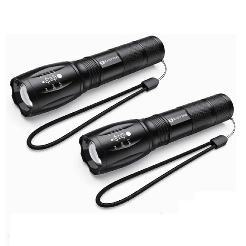 Lampara Tactica Led Recargable,c/estuche
