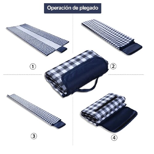 Tapete De Picnic Impermeable Acampar Playa