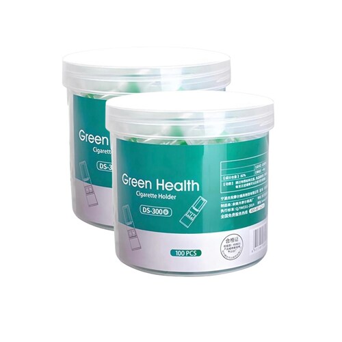 Adous 100 Set Filtro Boquilla Purificador Bong Concentrador
