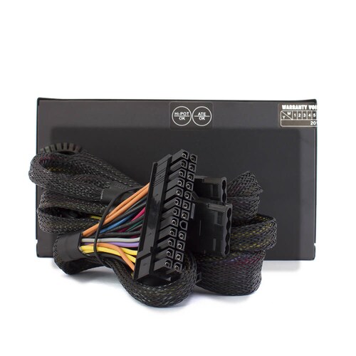 Fuente de Poder Vorago PSU-201, 20+4 pin ATX, 600W (Bulk)