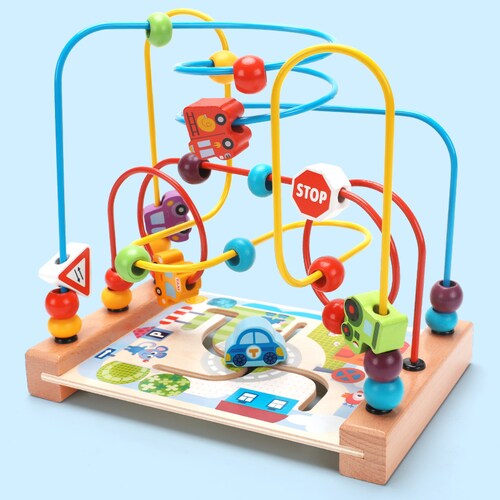 Juguete Montessori Laberinto Para Niños Y Niñas Educacional
