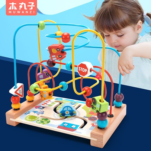 Juguete Montessori Laberinto Para Niños Y Niñas Educacional