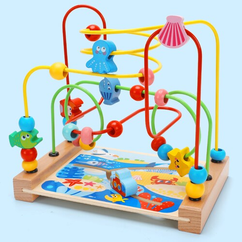 Juguete Montessori Laberinto Para Niños Y Niñas Educacional