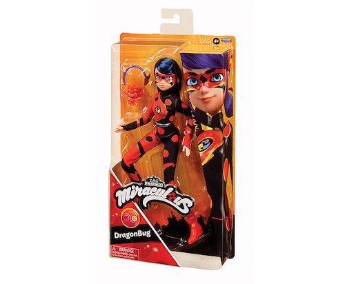 Miraculous Doll Core Dragon Bug 27 Cm Zag Heroez.
