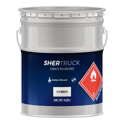Esmalte Poliuretano Acrilico Shertruck Plus Blanco 18,925Lt Sherwin Williams 34613090