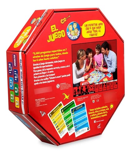 Abremente Juego Mesa Fiesta Aprndizje Niños Adultos Familiar.