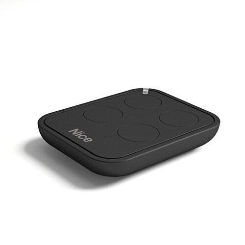 Control Remoto para Abrepuertas de Garaje Nice FLO4RCE Transmisor 433Mhz.