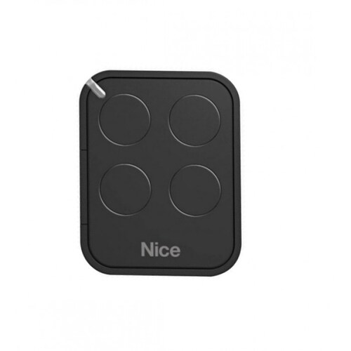 Control Remoto para Abrepuertas de Garaje Nice FLO4RCE Transmisor 433Mhz.