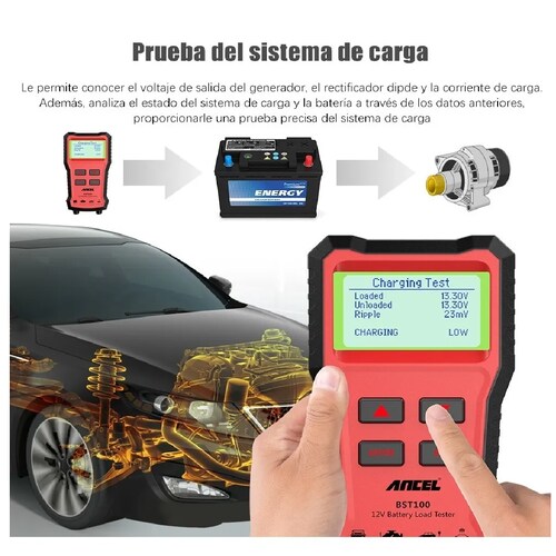Probador De Batería De Coche