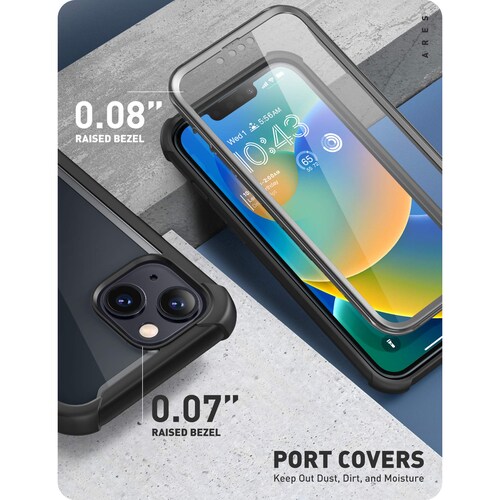 Funda para iPhone 8 Plus Ares Marca Iblason Negro 