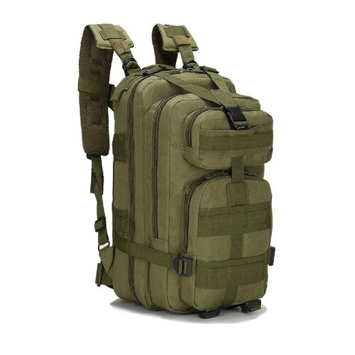 Mochila Militar Táctica Para Portátil Verde Militar