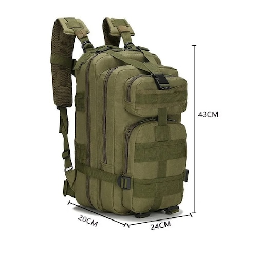 Mochila Militar Táctica Para Portátil Verde Militar