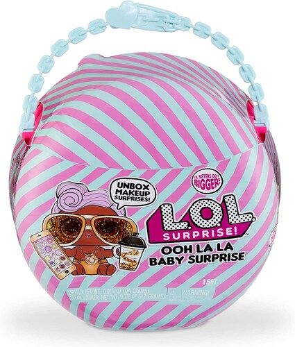 Maleta Lol Surprise Ooh La La Baby Surprise Lil Sisters Dj