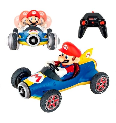 Carro de Control Carrera Mario Bros Rojo