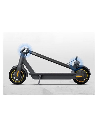 Segway G30Max Scooter eléctrico rango operativo máximo de 65 KM y velocidad máxima de 30 KM/H Color Negro