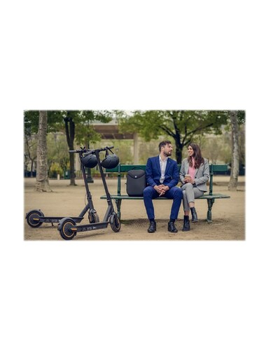 Segway G30Max Scooter eléctrico rango operativo máximo de 65 KM y velocidad máxima de 30 KM/H Color Negro