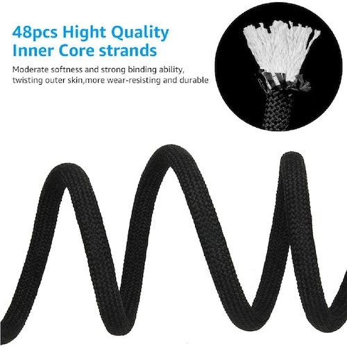 Cuerda Paracord De 12mm Escalada De Montaña, 10 M