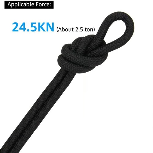 Cuerda Paracord De 12mm Escalada De Montaña, 10 M