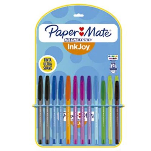 Bolígrafo Punto Mediano Stick Colores Surtidos 24 Pzas. 1940176