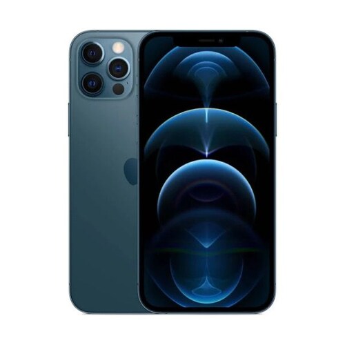 Apple Iphone 12 Pro Max Azul Pacifico 256GB Reacondicionado Grado A .