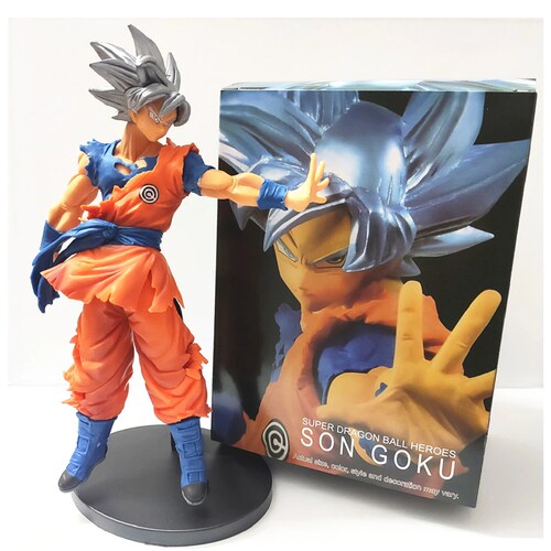 Juguete Muñeco Figura Goku Poder Ultrainstinto Dragon Ball Super 24 cm