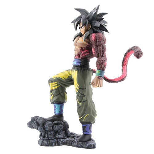 Figura Juguete Muñeco Dragon Ball GT Goku SSJ 4 Edicion Especial Con Caja 