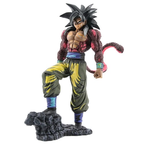 Figura Juguete Muñeco Dragon Ball GT Goku SSJ 4 Edicion Especial Con Caja 