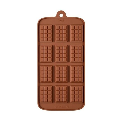 Molde Silicon 12 Barritas De Chocolate 13304200