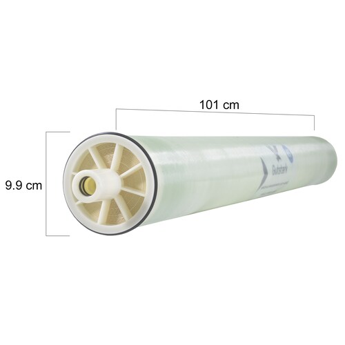 Membrana Ulp 4x40 Osmosis + Porta Membrana Acero Inox