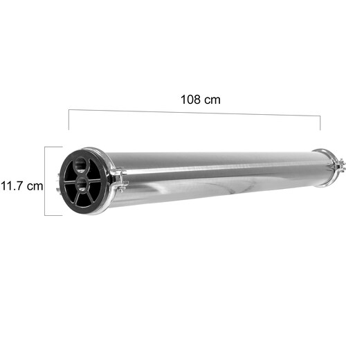 Membrana Ulp 4x40 Osmosis + Porta Membrana Acero Inox